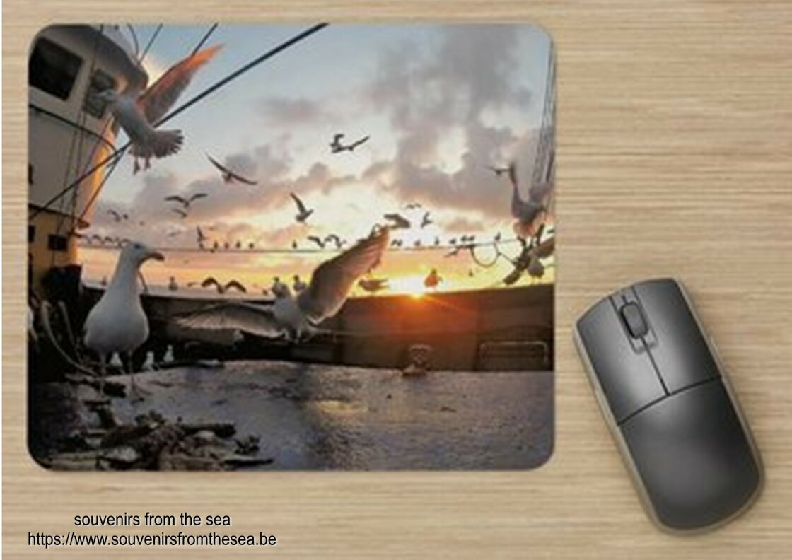 Photo on mouse pad