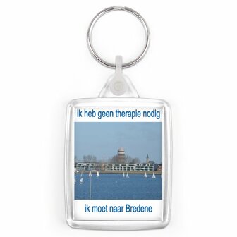 keychain Bredene: I don&#039;t need therapy, I have to go to Bredene