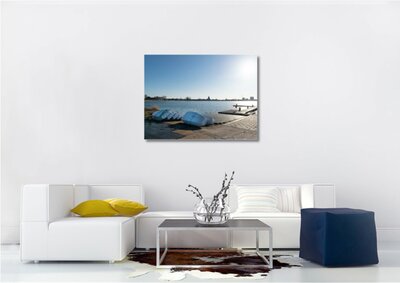 Bredene -photo sur aluminium - Spuikom