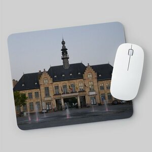 Wenduine - Mauspad Altes Rathaus - 23x19 cm - Anti-Rutsch-Schicht - Mauspads - Wenduine-Souvenirs - Souvenirs aus dem Meer