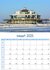 Blankenberge : calendrier photo élégant pour l'année 2025_