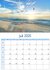 Bredene: stijlvolle fotokalender voor het jaar 2025 - Bredene souvenirs - Bredene wandkalender - Bredene gifts - Bredene toerisme_