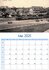 De Haan - calendario annuale per il 2025 con foto storiche di De Haan aan zee - souvenir De Haan aan zee - souvenir dal mare_