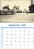 De Haan - annual calendar for 2025 with historical photos of De Haan aan zee - souvenirs De Haan aan zee - souvenirs from the sea_