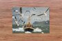 puzzle - sea - seagulls - boat - 500 pieces - nature - maritime souvenirs - souvenirs from the sea - photo gift - jigsaw puzzle - photo puzzle_